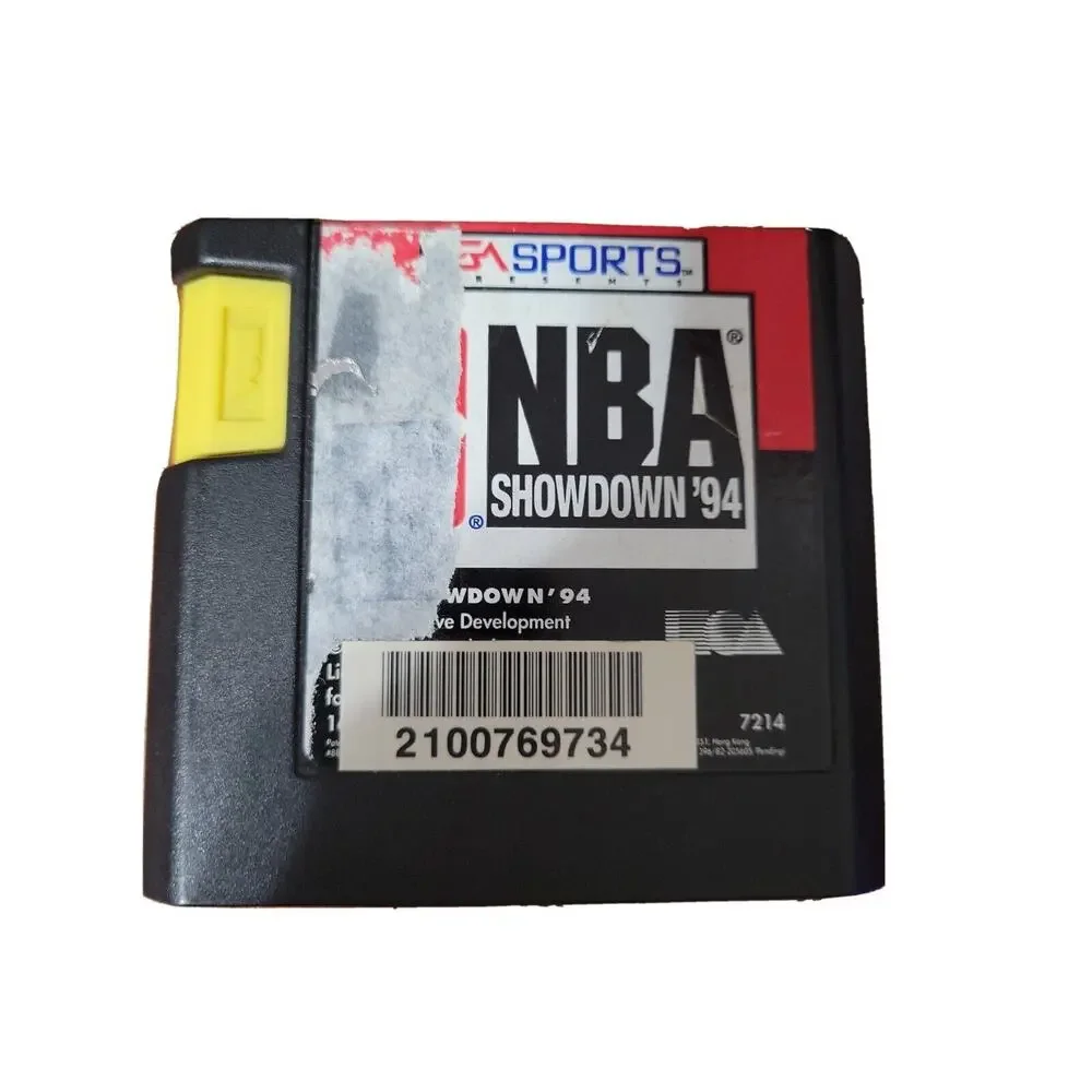 NBA Showdown '94 UNTESTED Cartridge (Sega Genesis, 1994)